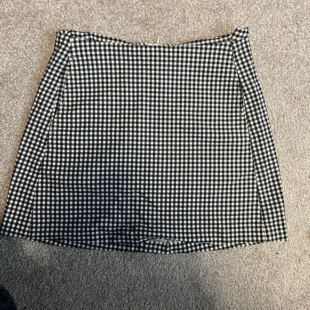 Plaid skirt